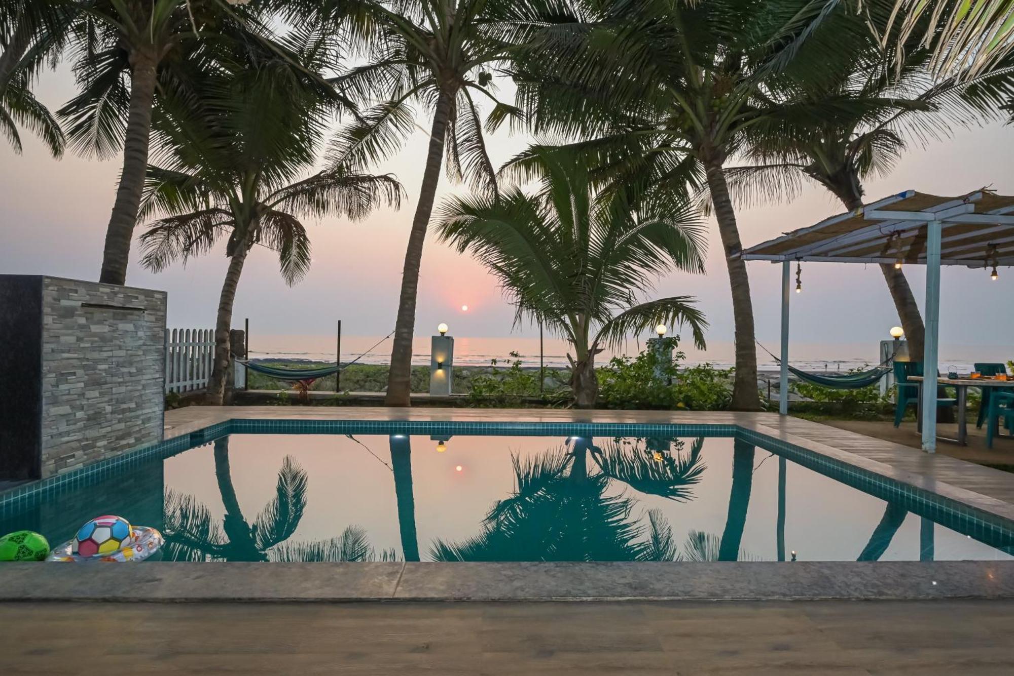 En Ocean Infinity Pool Villa Overlooking Sea ,Beach Touch Alībāg Extérieur photo