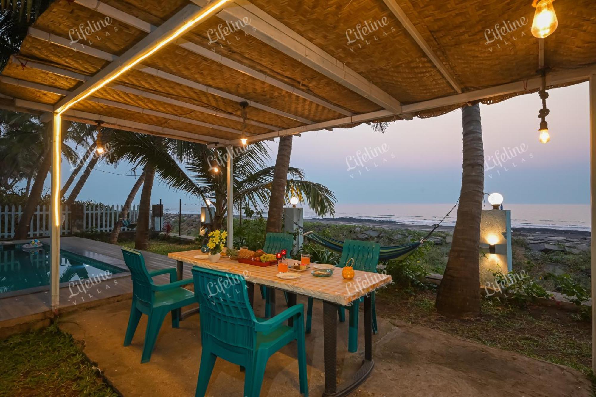 En Ocean Infinity Pool Villa Overlooking Sea ,Beach Touch Alībāg Extérieur photo