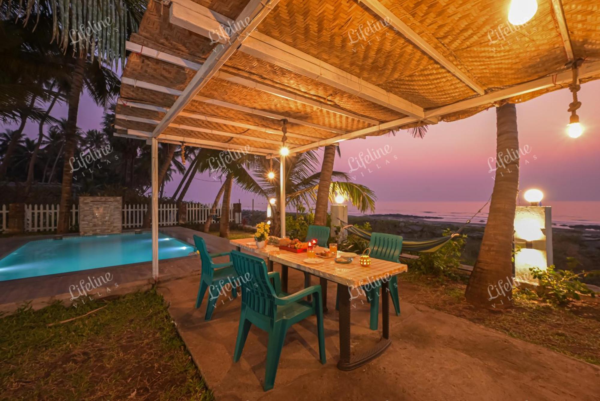 En Ocean Infinity Pool Villa Overlooking Sea ,Beach Touch Alībāg Extérieur photo